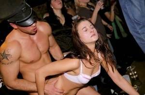 Lecherous shrews going wild and fucking male strippers at the party on ladyda.com