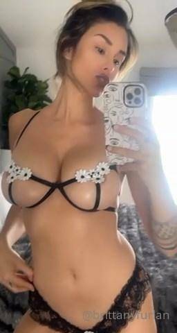 Brittany Furlan Lingerie Selfie Mirror Onlyfans Video Leaked - Usa on ladyda.com