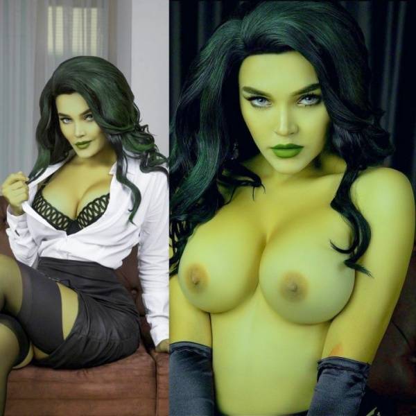 Kalinka Fox She-Hulk Cosplay Patreon Set Leaked - Russia - Usa on ladyda.com
