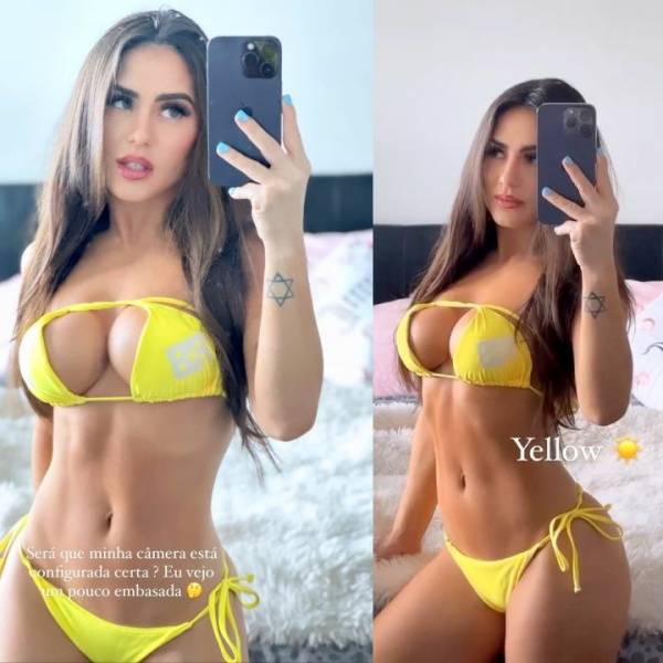 Giovanna Eburneo Hot Bikini Selfie Dance Video Leaked - Brazil on ladyda.com