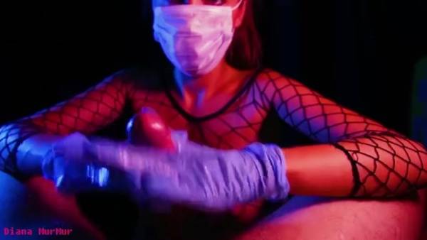 Slutty nurse stroking dick in gloves xxx free porn videos on ladyda.com