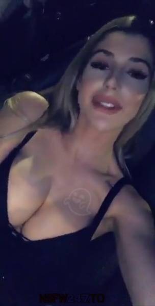 Andie Adams pussy fingering at night in car snapchat premium xxx porn videos on ladyda.com
