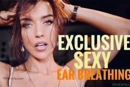 Gina Carla ASMR Ear Breathing Video Leaked on ladyda.com