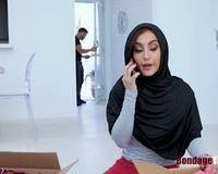 Hijab Repressed Babe Gets Rough Fuck on ladyda.com