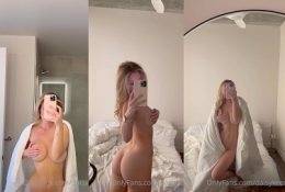 Daisy Keech Nipple Tease Selfie Video Leaked on ladyda.com