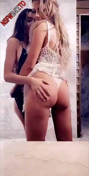 Juli Annee tease with sexy friend snapchat premium xxx porn videos on ladyda.com