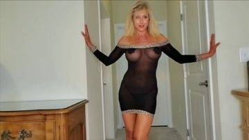 Reba Fitness Nude See Thorugh Black Sheer Dress Video Leaked on ladyda.com
