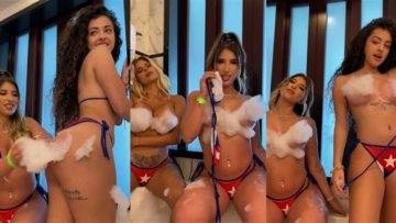 Malu Trevejo Nude Bathtub Teasing Video Leaked on ladyda.com