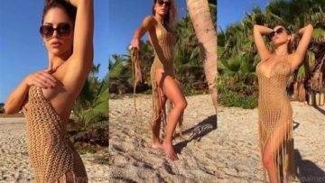 Brittney Palmer Nude Teasing At Beach Video Leaked on ladyda.com