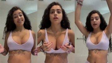 Malu Trevejo Nude Titty Shaking Teasing Video Leaked on ladyda.com