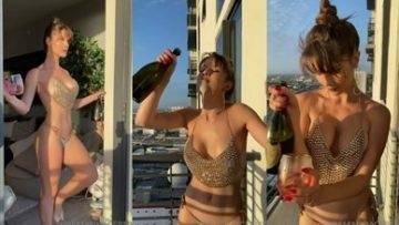 Amanda Cerny Leaked Nude New year Celebration Video on ladyda.com