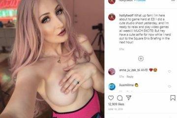 Holly Wolf Nude Video Onlyfans Video Twitch Streamer on ladyda.com