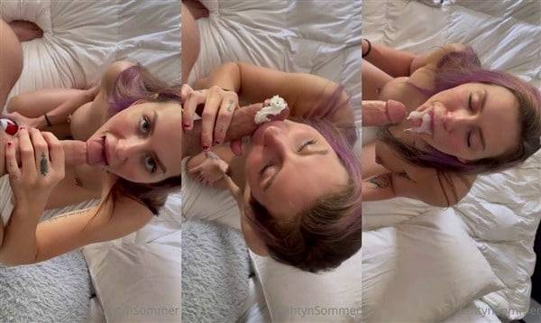 Ashtyn Sommer Nude Whipped Cream Blowjob Porn Video on ladyda.com