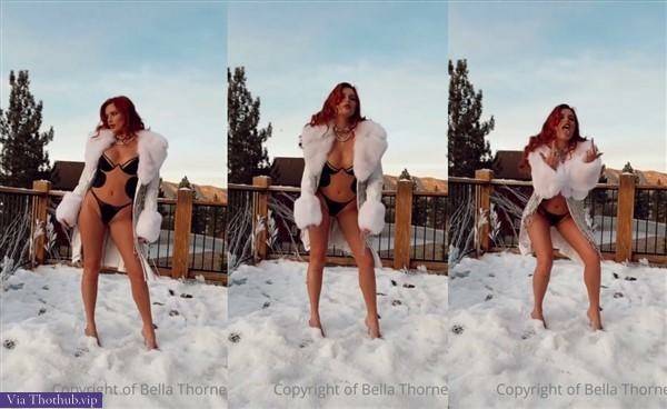 Bella Thorne Topless Bikini Video on ladyda.com