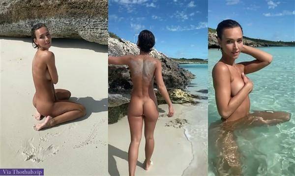 Rachel Cook Nude Teasing at Beach Video on ladyda.com