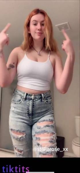 Fat TikTok babe 18+ wants her ass spanked on ladyda.com