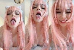 Maimy ASMR Cum In My Mouth Video Leaked on ladyda.com