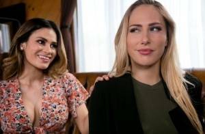 Carter Cruise and Vanessa Veracruz have lesbian sex during a home invasion on ladyda.com