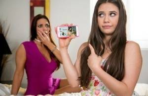 Hairy lesbian mom seduces teen to tongue & eat pussy hot reality porn on ladyda.com