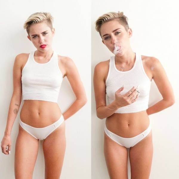 Miley Cyrus See-Through Panties BTS Photoshoot Leaked - Usa - state Montana on ladyda.com