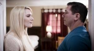 Blonde girl Kenna James deepthroats her stepfather before fucking him on ladyda.com