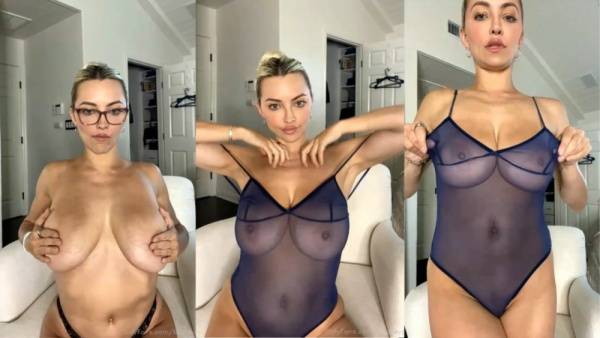 Lindsey Pelas Nude See Through Try On Video Leaked on ladyda.com