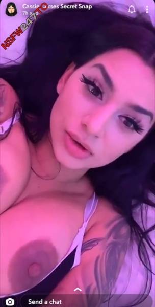 Cassie Curses big boobs & pussy tease snapchat premium xxx porn videos on ladyda.com