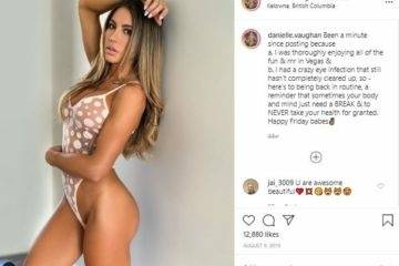 Danielle Vaughan Nude Video Fitness Model Leaked on ladyda.com