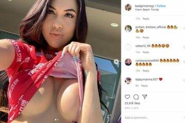Rainey James Nude Public Car Blowjob Video on ladyda.com