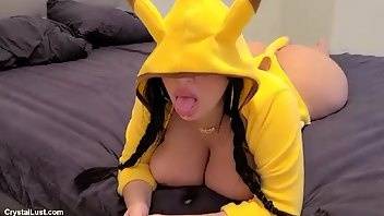 Crystal Lust In Insanely Hot Thick Pikachu Girl Fucks Horny Virgin on ladyda.com
