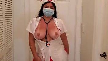 Crystal lust Busty Bimbo Nurse Helps Patient Relieve his Chronic Erection on ladyda.com