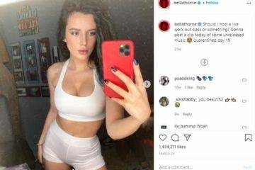 Bella Thorne Nude Tease New Onlyfans Videos on ladyda.com