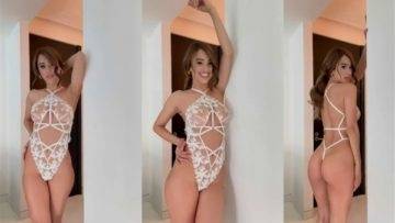 Yanet Garcia Nude See Through Lingerie Video Leaked on ladyda.com