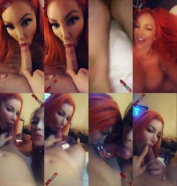 Nicolette Shea with friend sucking dick POV snapchat premium 2019/11/27 on ladyda.com