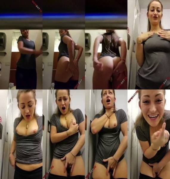 Dani Daniels airplane toilet masturbation snapchat premium 2019/10/19 on ladyda.com