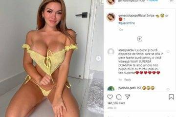 Genesis Lopez Full Nude Cam Show Instagram Model on ladyda.com