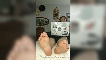 Amberraefeet my roommate walked in and caught me xxx onlyfans porn videos on ladyda.com