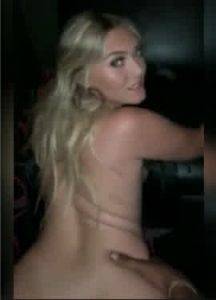 Fucking a blonde right in the club on ladyda.com