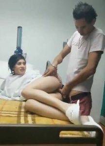Teen fucks with her cousin in hospital on ladyda.com