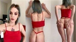 Leak Tiktok Porn Phoebe Yvette Youtuber Red Thong Nude Video Leaked on ladyda.com