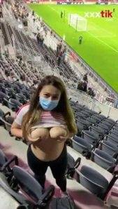 Tiktok Leak Porn Tittydrop on a football match!!! Mega on ladyda.com
