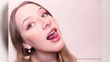 Diddly donger onlyfans asmr cum in my mouth videos on ladyda.com