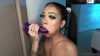 Xpaisleypaigex sloppy blowjob deepthroat onlyfans leaked video on ladyda.com