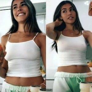MADISON BEER SHOWS HER NIPPLES IN A SEE THROUGH TOP thothub on ladyda.com