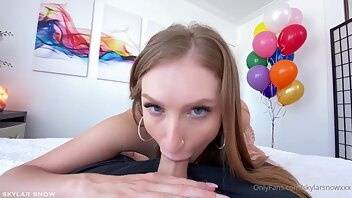 Skylarsnowxxx 30 05 2020 43692832 for my birthday i wanted cake balloons squirt and co onlyfans x... on ladyda.com