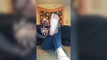Freckled feet just trying to get all angles onlyfans leaked video on ladyda.com