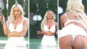 Lindsey Pelas bouncing tits in tennis dress thothub on ladyda.com