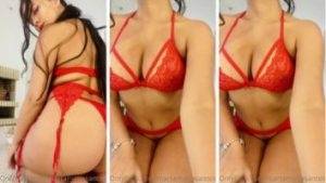 Marta Maria Santos red lingerie thothub on ladyda.com