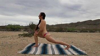 Onlyfans Abby Opel Outdoor Nude Yoga Workout XXX Videos on ladyda.com
