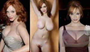 Christina Hendricks Nude And Sextape Leaked on ladyda.com